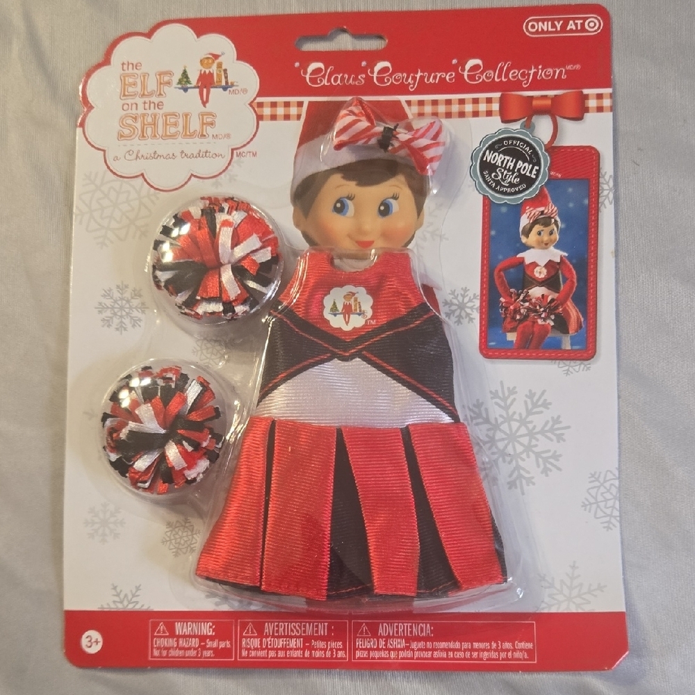 ELF Red and Black Party Decorations Set